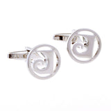 Plain Colour Metal Cufflinks