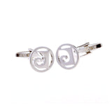 Plain Colour Metal Cufflinks