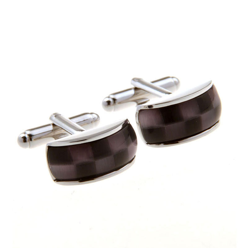 Cateye Glass Cufflinks