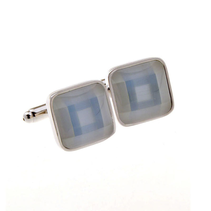 Cateye Glass Cufflinks