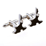 Enamel Dropping Glue Cufflinks