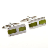 Cateye Glass Cufflinks