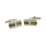 Cateye Glass Cufflinks