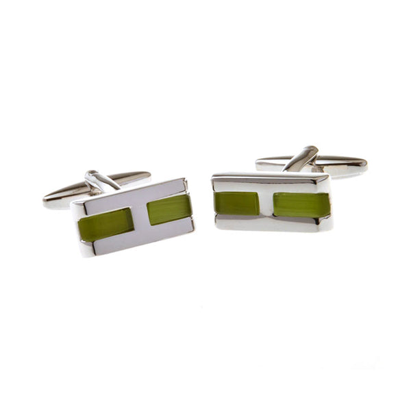 Cateye Glass Cufflinks