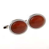 Cateye Glass Cufflinks