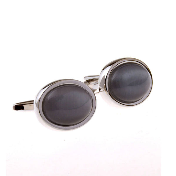 Cateye Glass Cufflinks