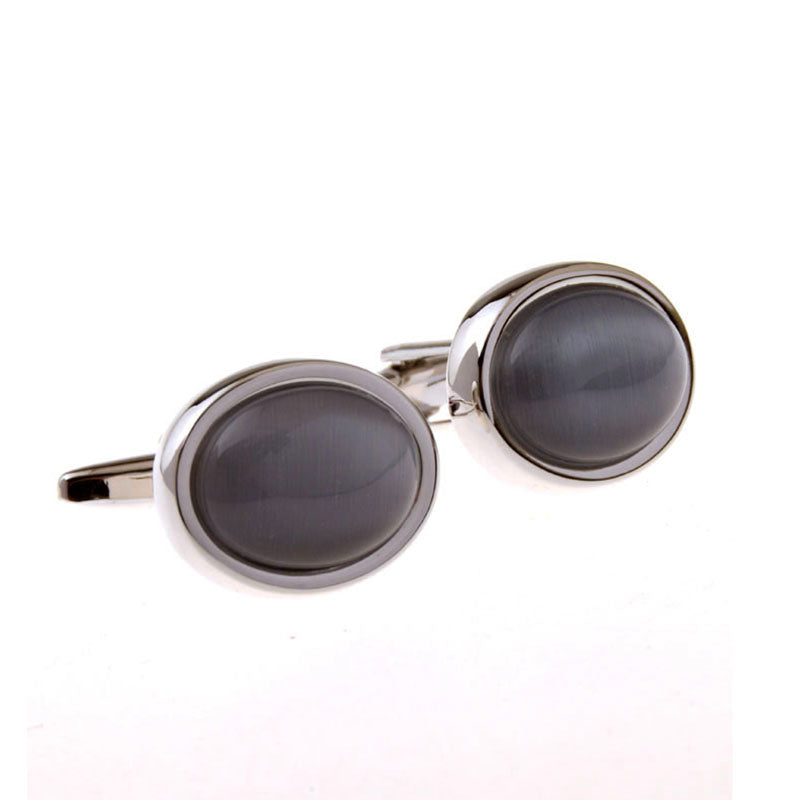 Cateye Glass Cufflinks