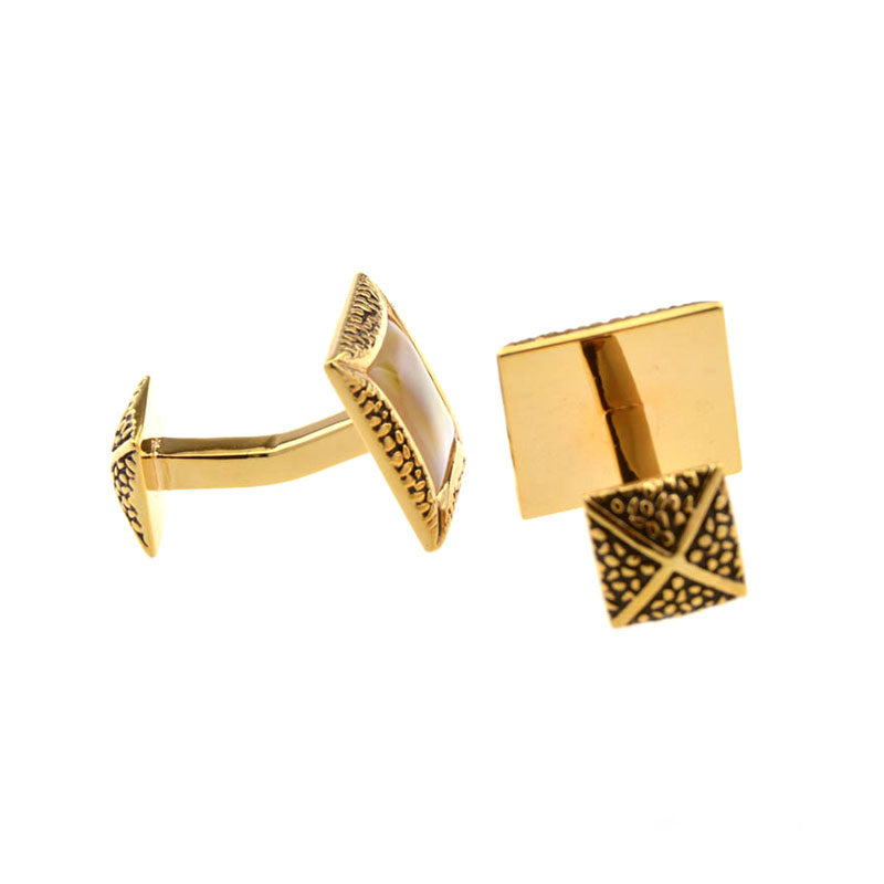 Shells Agate Cufflinks