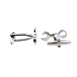 Military Tools Plain Colour Metal Cufflinks
