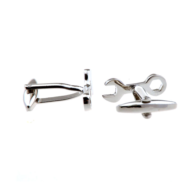 Military Tools Plain Colour Metal Cufflinks