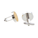 Cateye Glass Cufflinks