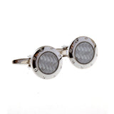 Enamel Dropping Glue Cufflinks