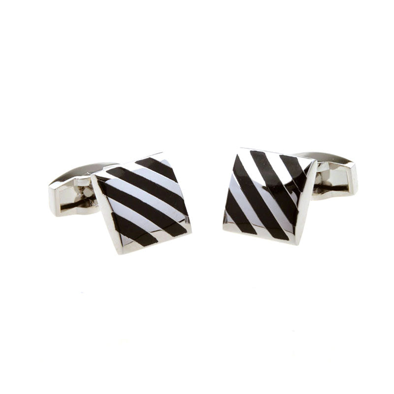 Enamel Dropping Glue Cufflinks