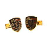 Car Logo Traffic Enamel Dropping Glue Cufflinks