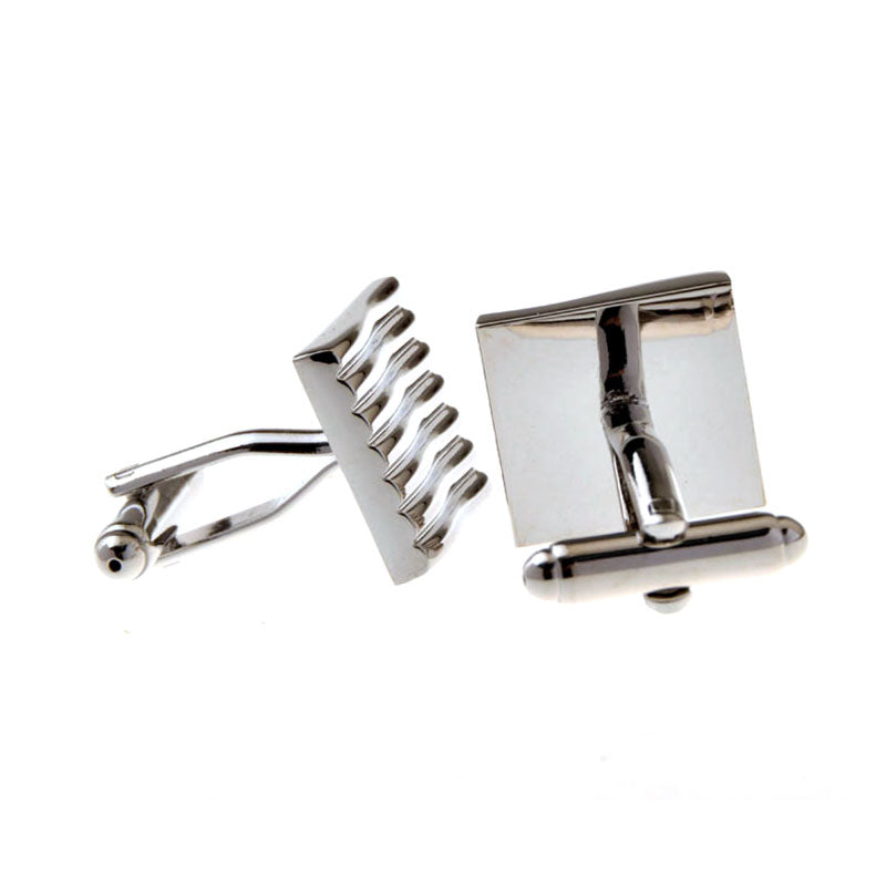 Plain Colour Metal Cufflinks
