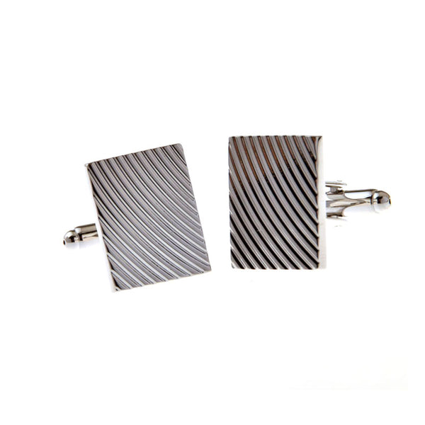 Plain Colour Metal Cufflinks