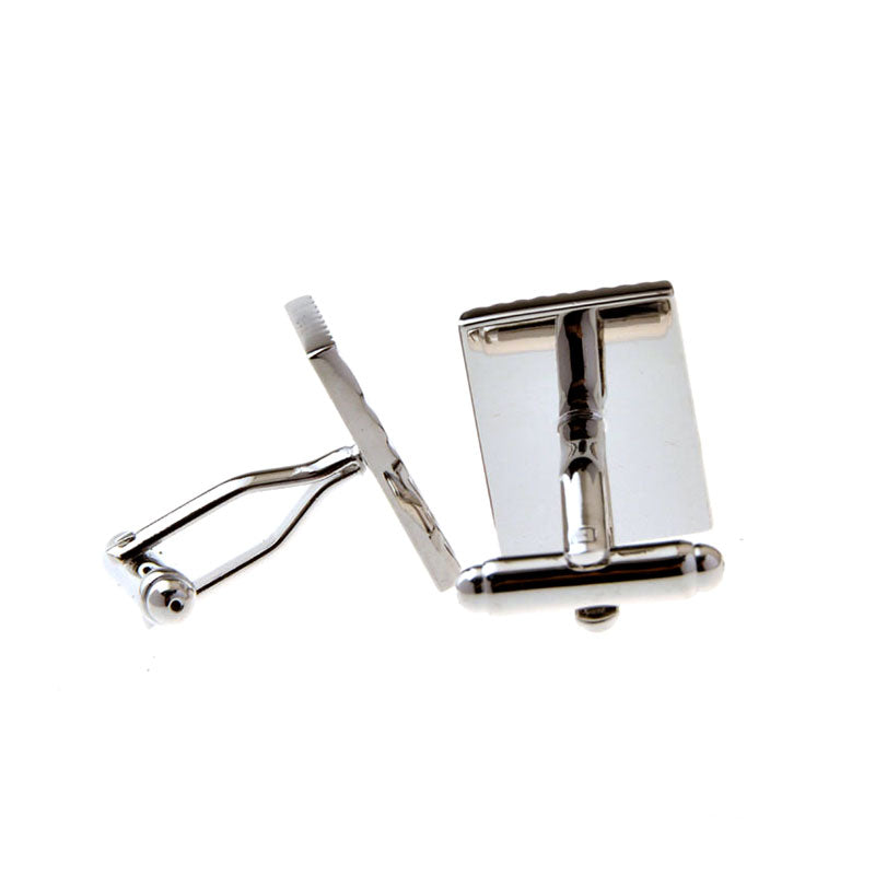 Plain Colour Metal Cufflinks
