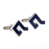 Enamel Dropping Glue Cufflinks