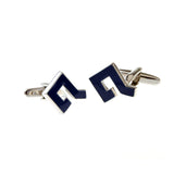 Enamel Dropping Glue Cufflinks