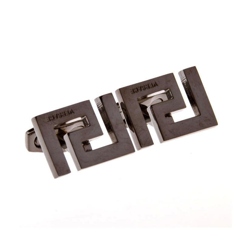 Plain Colour Metal Cufflinks