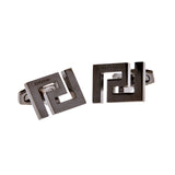 Plain Colour Metal Cufflinks