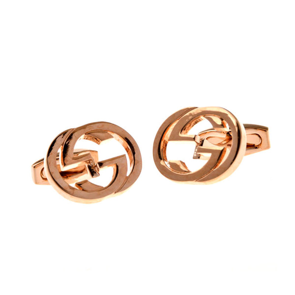 Plain Colour Metal Cufflinks