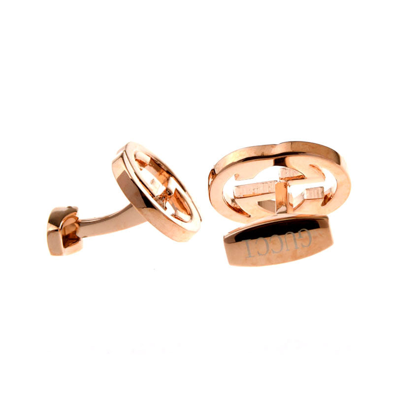 Plain Colour Metal Cufflinks