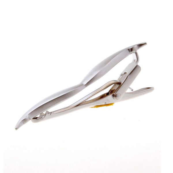 Plain Colour Metal Tie Bars