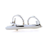 Plain Colour Metal Tie Bars