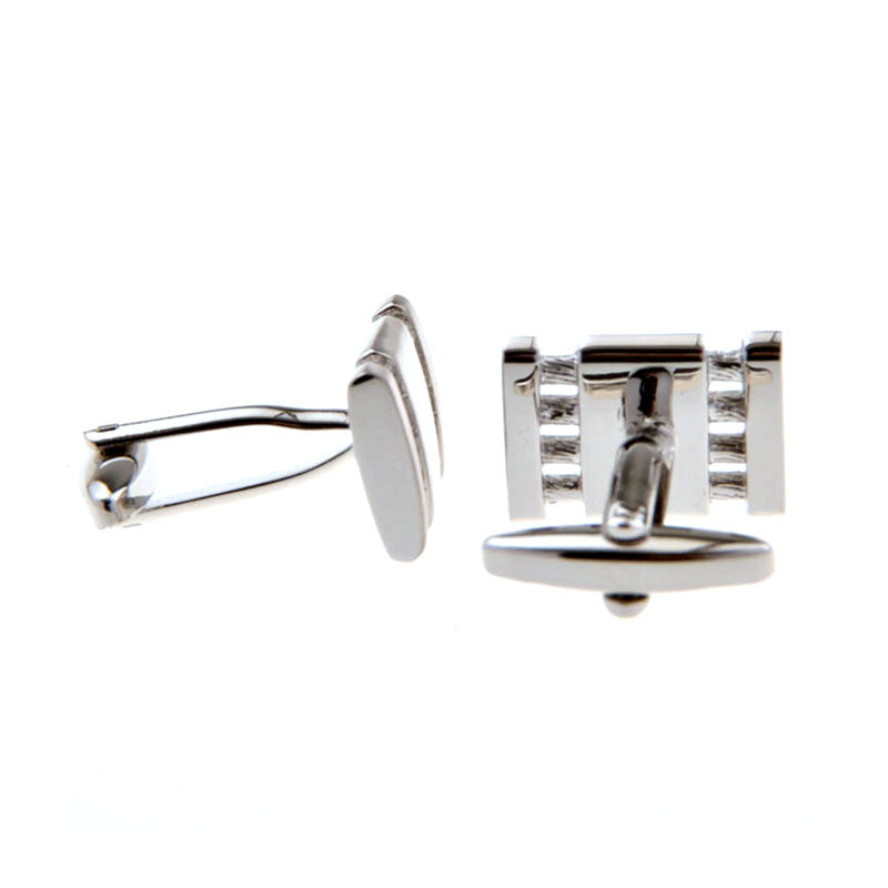 Plain Colour Metal Cufflinks