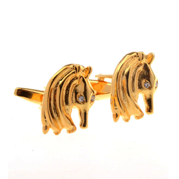Animals Plants Plain Colour Metal Cufflinks