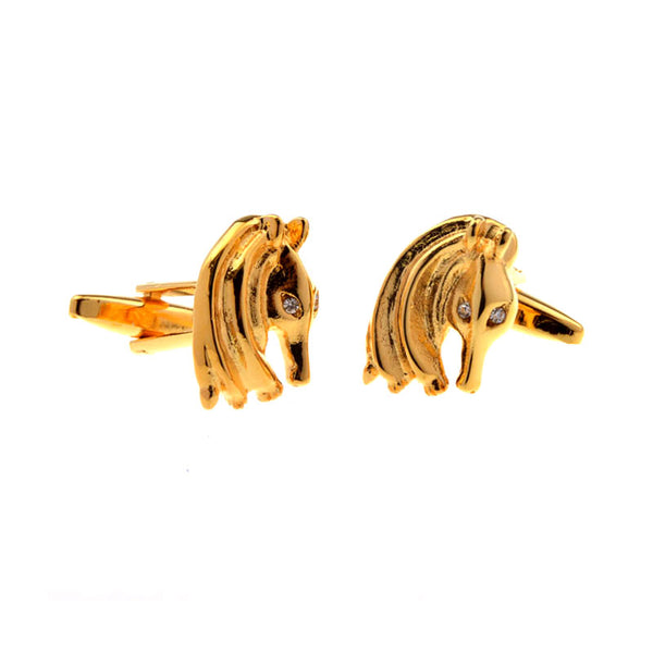 Animals Plants Plain Colour Metal Cufflinks