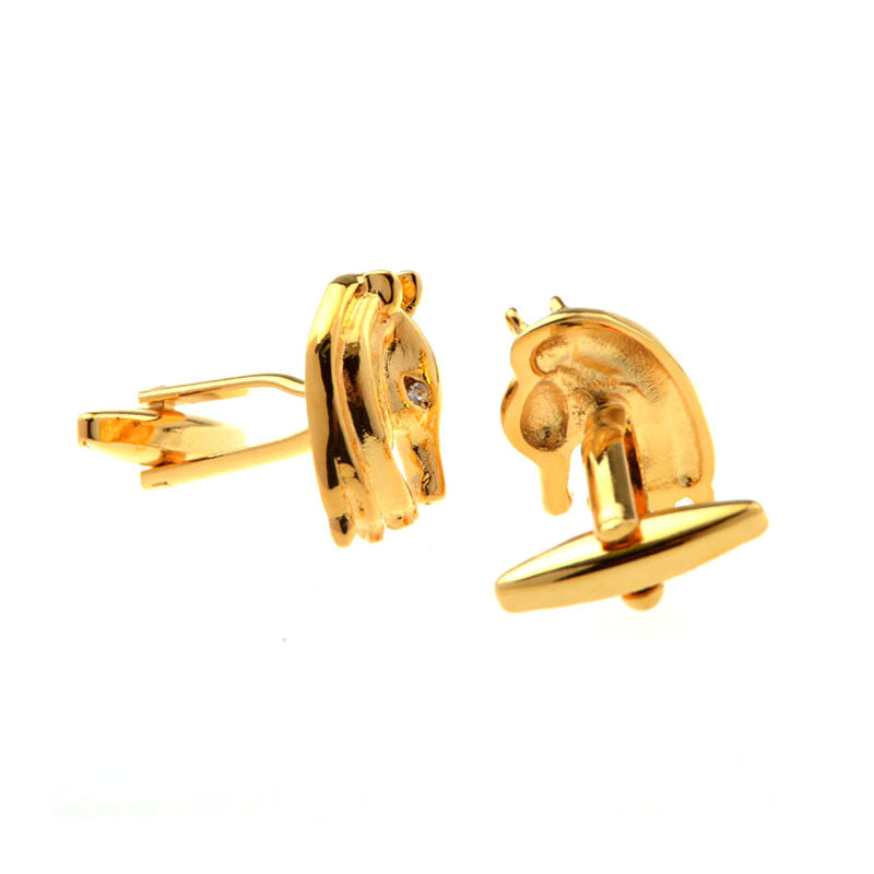 Animals Plants Plain Colour Metal Cufflinks