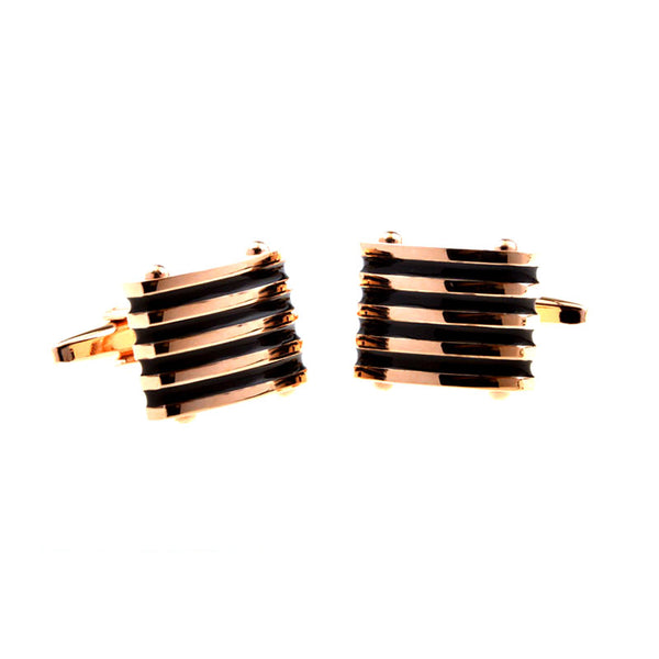 Enamel Dropping Glue Cufflinks