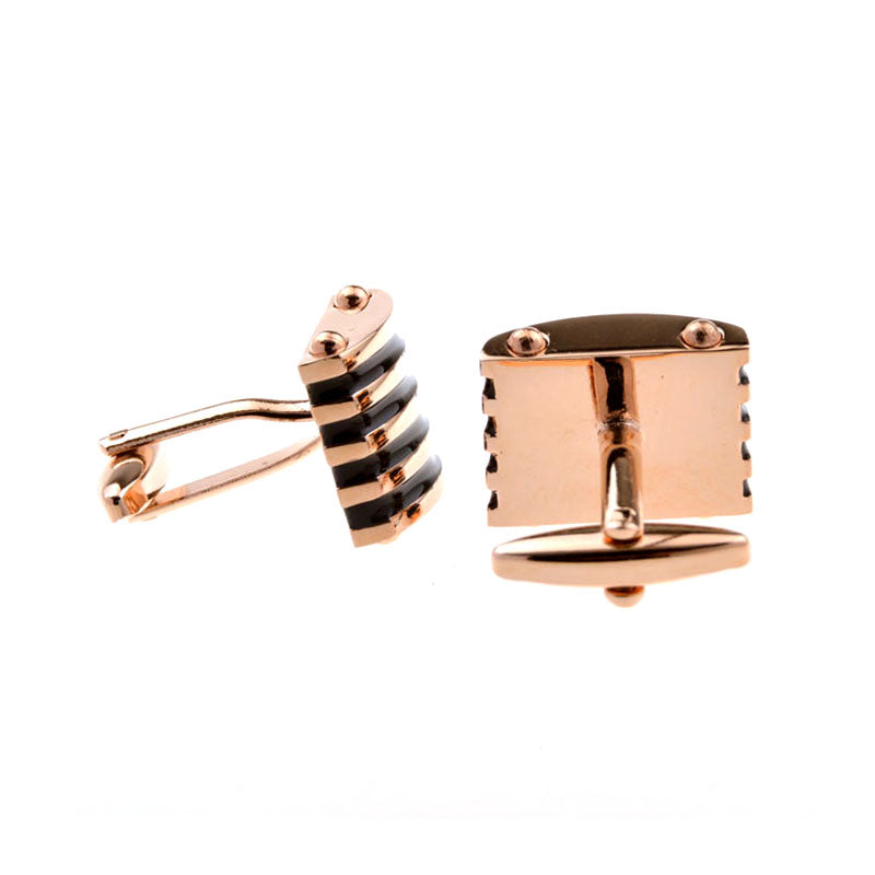 Enamel Dropping Glue Cufflinks
