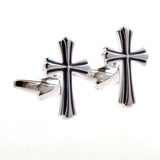 Festivals Wedding Reception Enamel Dropping Glue Cufflinks