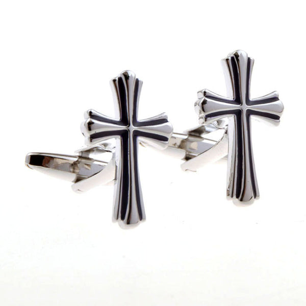 Festivals Wedding Reception Enamel Dropping Glue Cufflinks