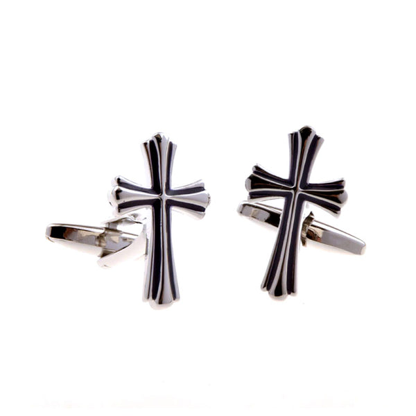 Festivals Wedding Reception Enamel Dropping Glue Cufflinks