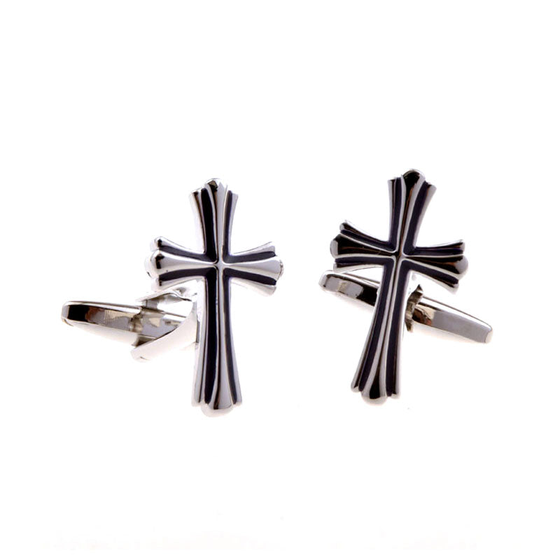 Festivals Wedding Reception Enamel Dropping Glue Cufflinks