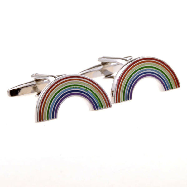 Cartoon Anime Enamel Dropping Glue Cufflinks