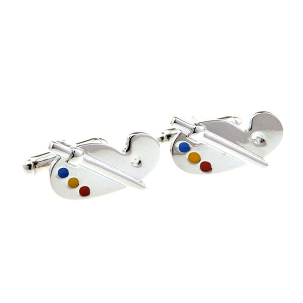 Cartoon Anime Enamel Dropping Glue Cufflinks