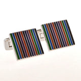 Enamel Dropping Glue Cufflinks