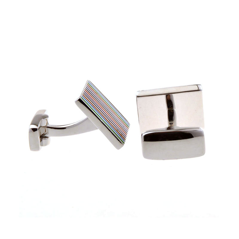 Enamel Dropping Glue Cufflinks