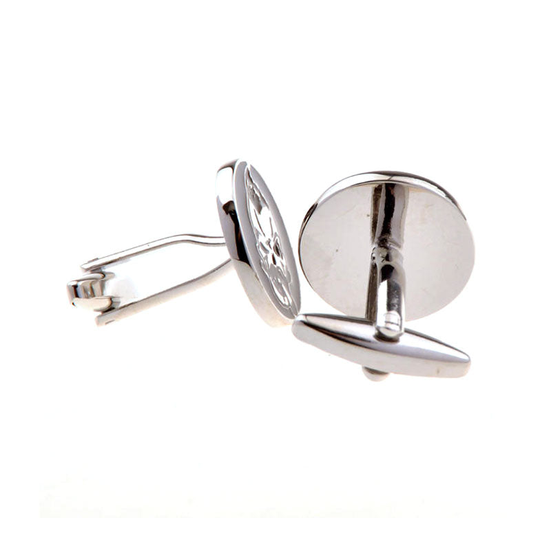 Enamel Dropping Glue Cufflinks