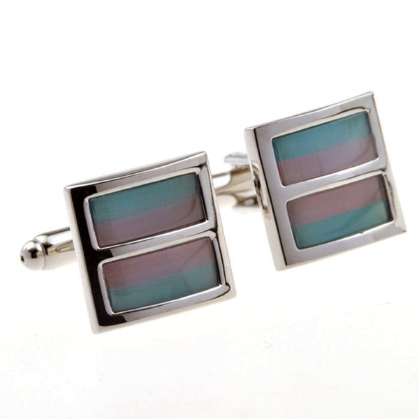 Cateye Glass Cufflinks