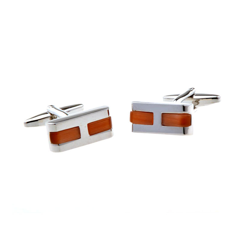 Cateye Glass Cufflinks