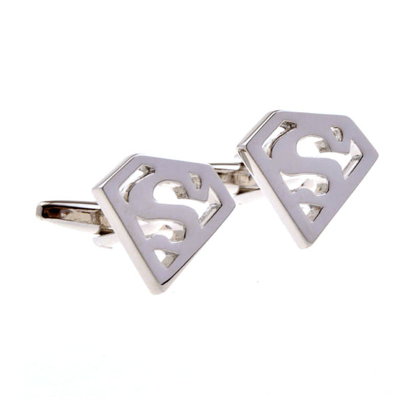 Interesting Skull Plain Colour Metal Cufflinks