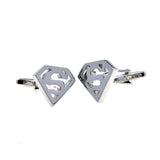 Interesting Skull Plain Colour Metal Cufflinks