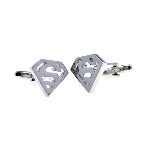 Interesting Skull Plain Colour Metal Cufflinks