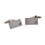Plain Colour Metal Cufflinks